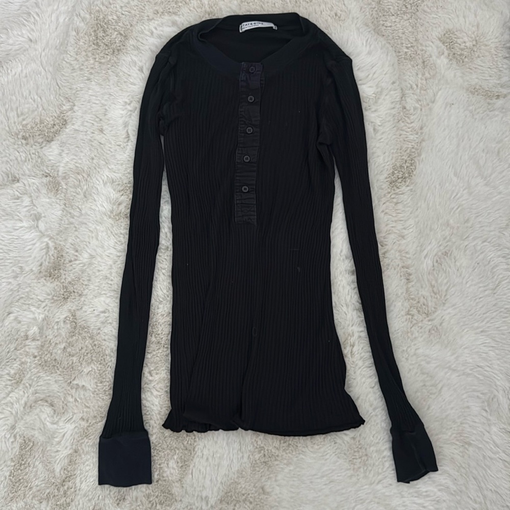 Stateside Long-sleeve Button Up